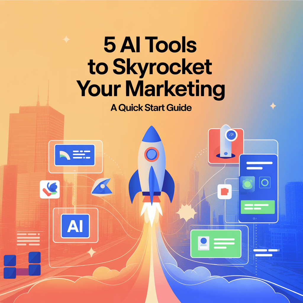 5 AI Tools to Skyrocket Your Marketing: A Quick Start Guide - kitoo.store