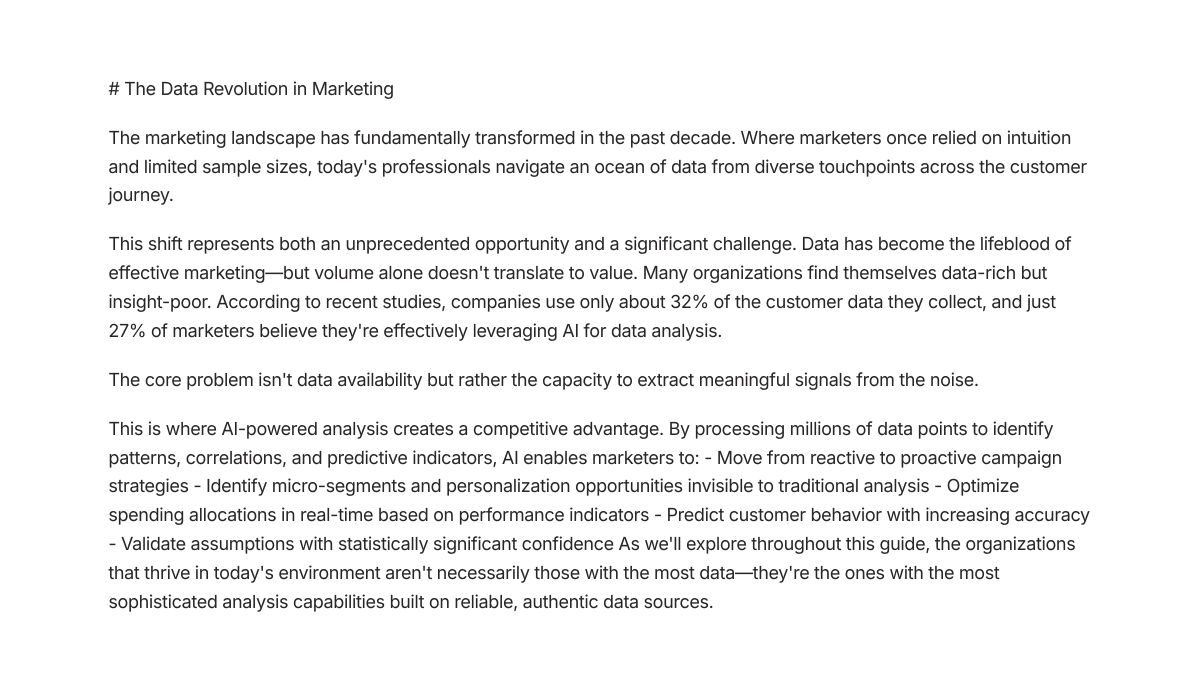 AI Powered Data Analysis - Unlocking Customer Behavior and Optimizing Campaigns - kitoo.store