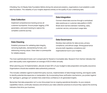 AI Powered Data Analysis - Unlocking Customer Behavior and Optimizing Campaigns - kitoo.store