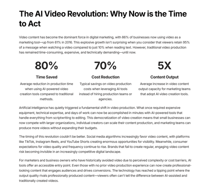 AI Powered Video Creation From Script to Edit in Minutes - kitoo.store
