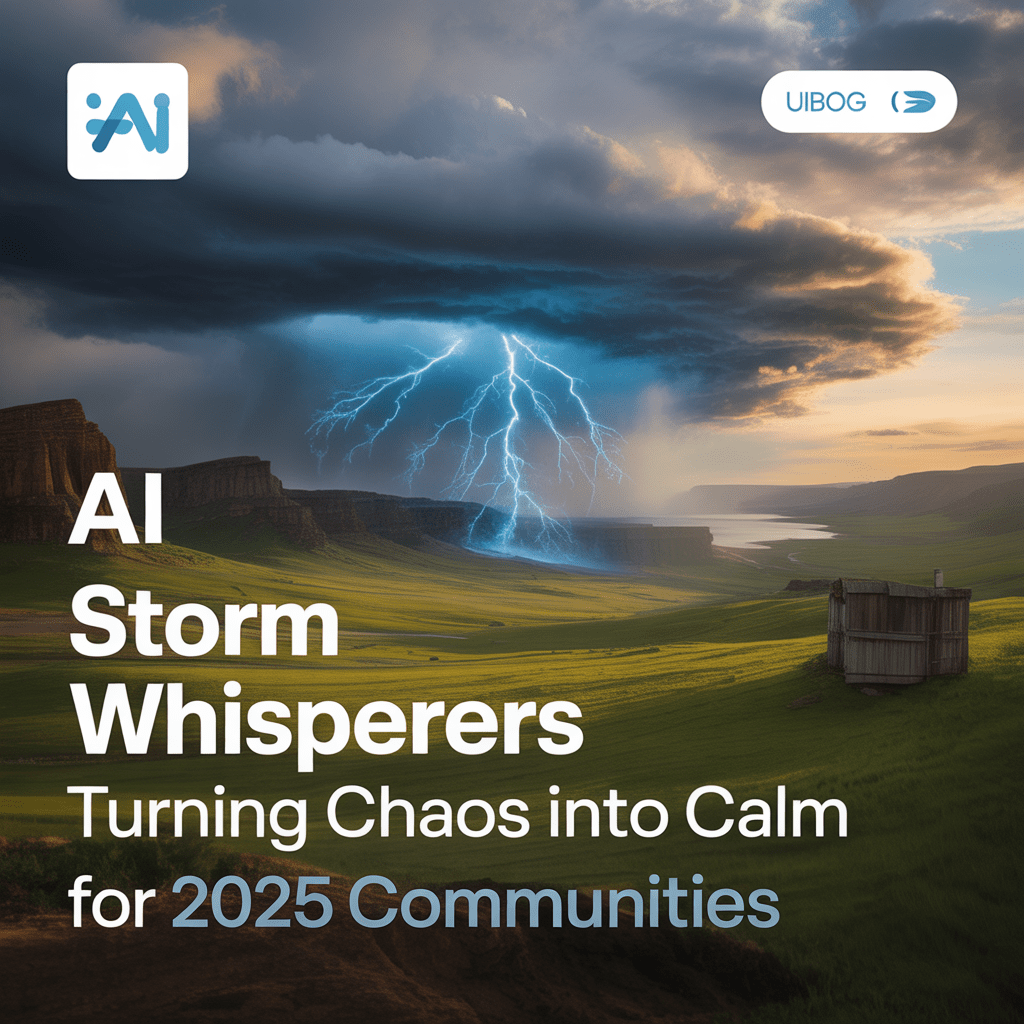 Chaos to Calm: AI Storm Whisperers for 2025 Communities - kitoo.store