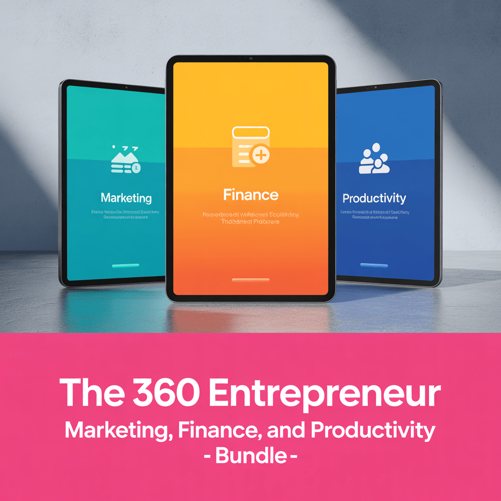 Entrepreneur Bundle: Marketing, Finance, Productivity! - kitoo.store
